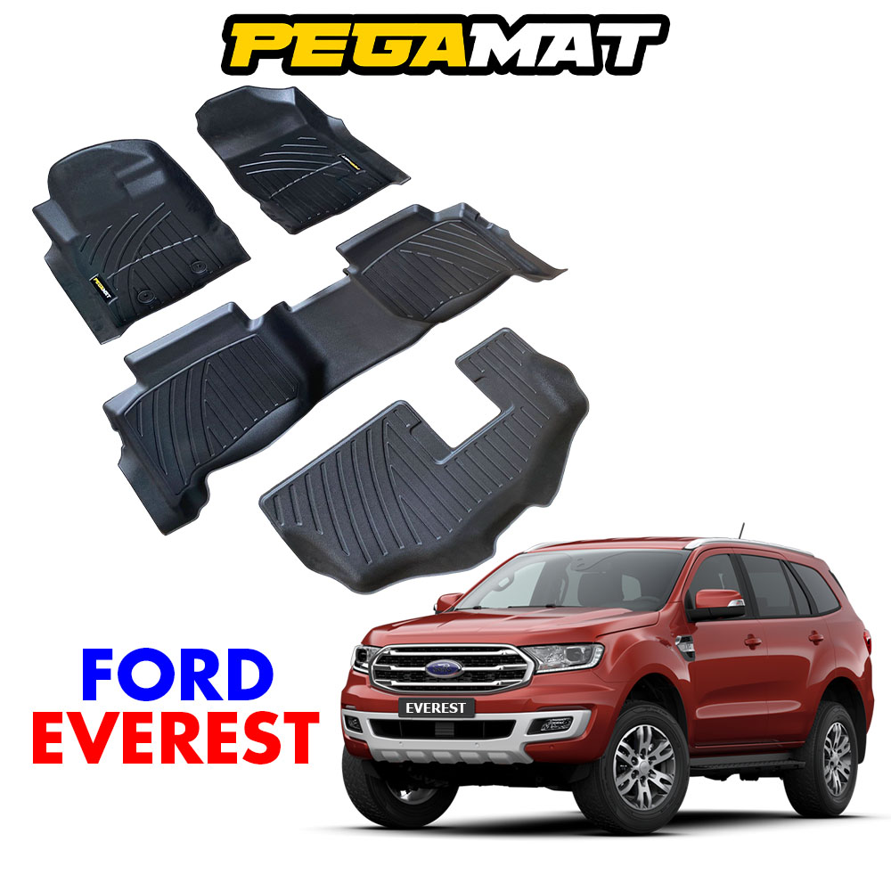 Thảm lót sàn chính hãng PEGAMAT cho xe FORD EVEREST