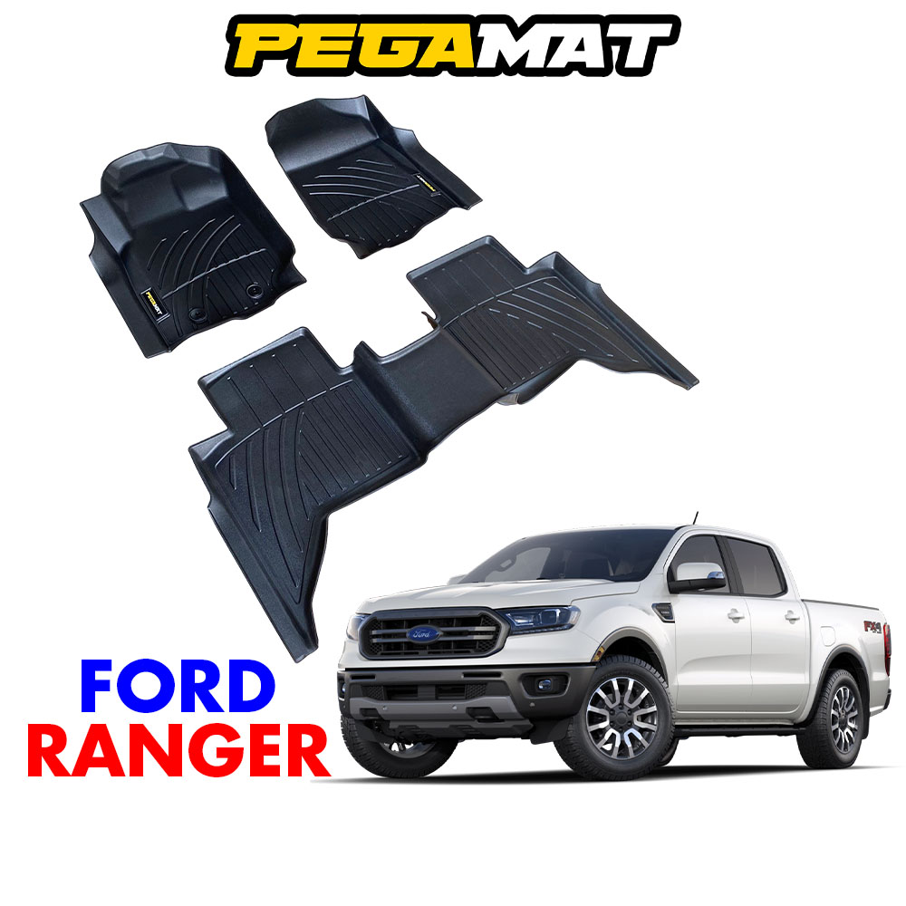 Thảm lót sàn PEGAMAT chính hãng cho xe FORD RANGER