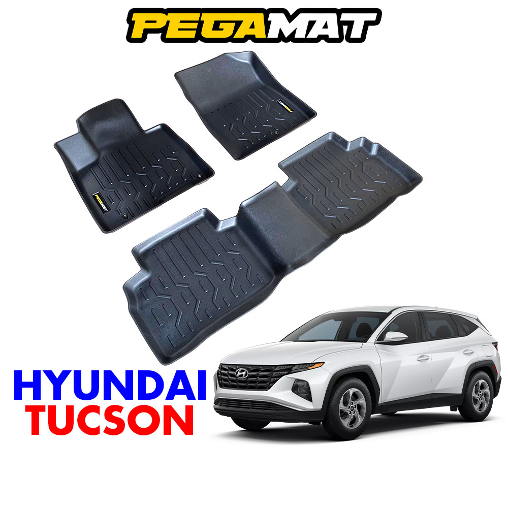 Thảm lót sàn PEGAMAT cho xe HYUNDAI TUCSON thế hệ thứ 4 (2022 2023 2024 2025)