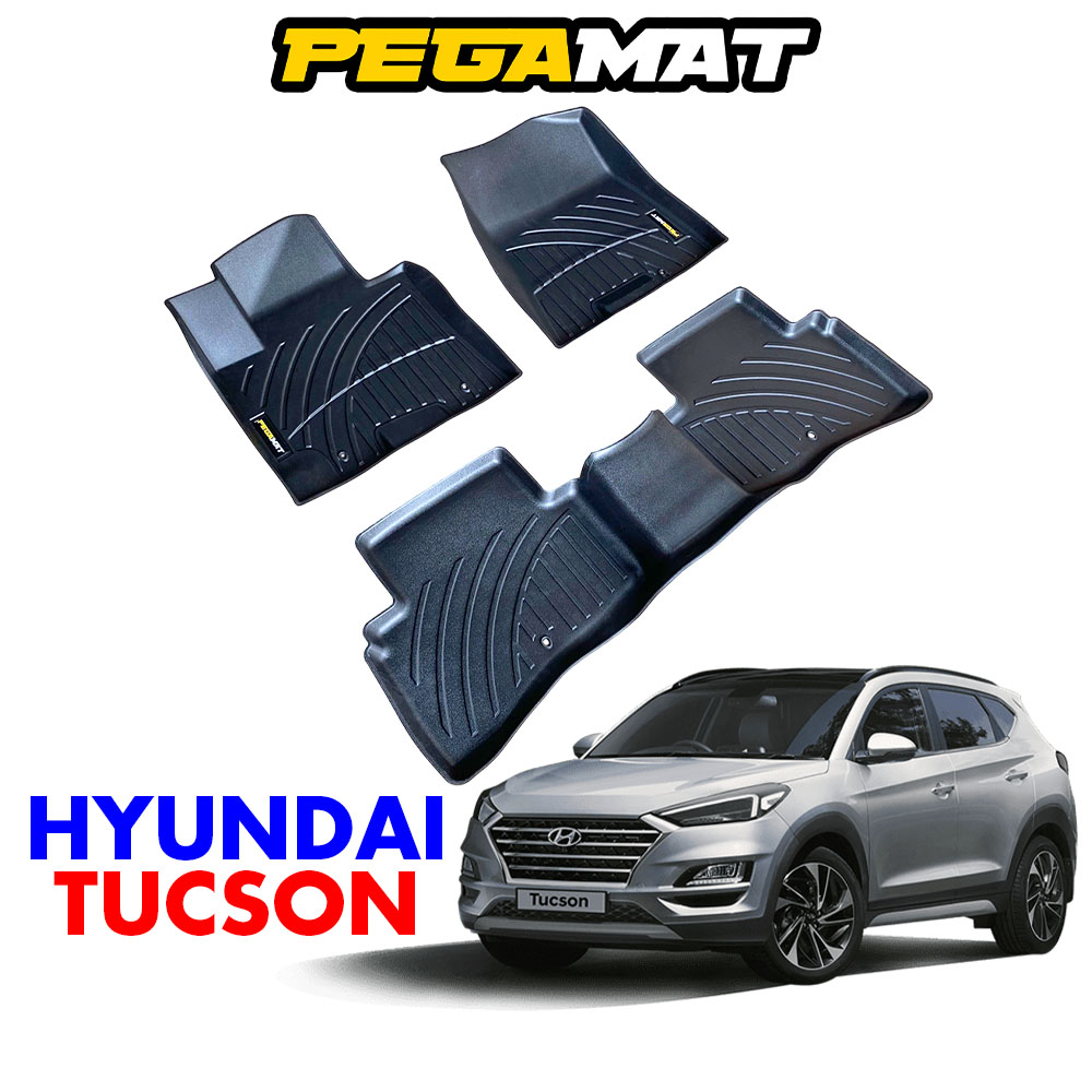 Thảm lót sàn PEGAMAT cho xe HYUNDAI TUCSON thế hệ thứ 3 (2015 2016 2017 2018 2019 2020 2021)