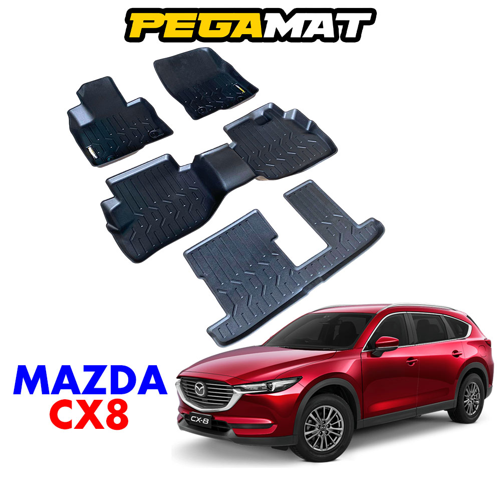 Thảm lót sàn PEGAMAT chính hãng cho xe MAZDA CX8