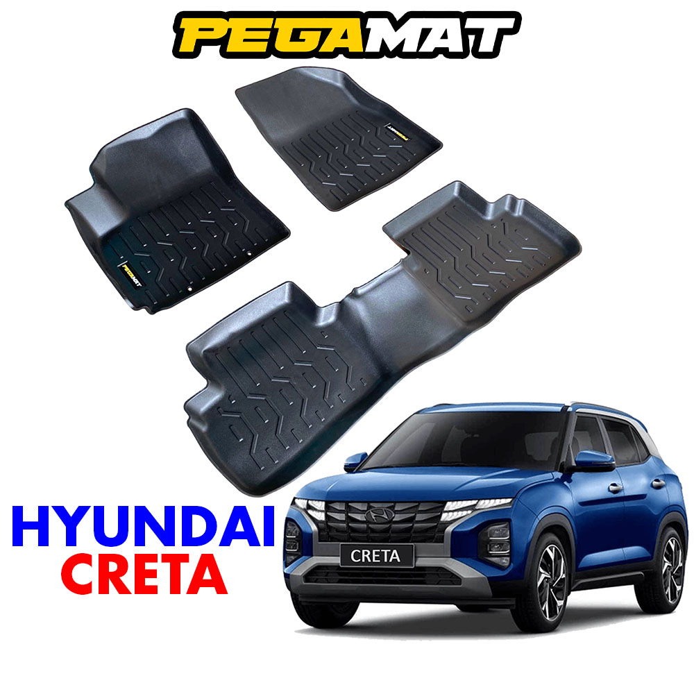 Thảm lót sàn HYUNDAI CRETA chính hãng PEGAMAT